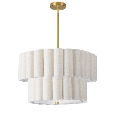Luminaire suspendu à niveaux 4 lumières Kasten