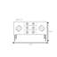 French Style Fashionable Sideboard