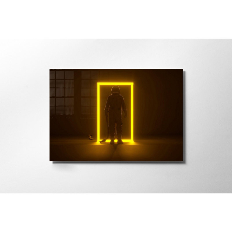 Boze Painting on Glass, 70cm H x 100cm W