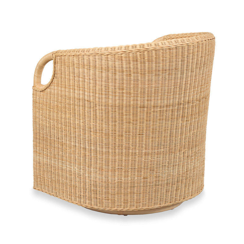 Linen Swivel Chair