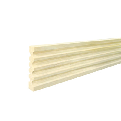  Boîtier réversible cannelé pour porte et fenêtre