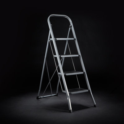 4 - Step Steel Folding Small Step Ladder