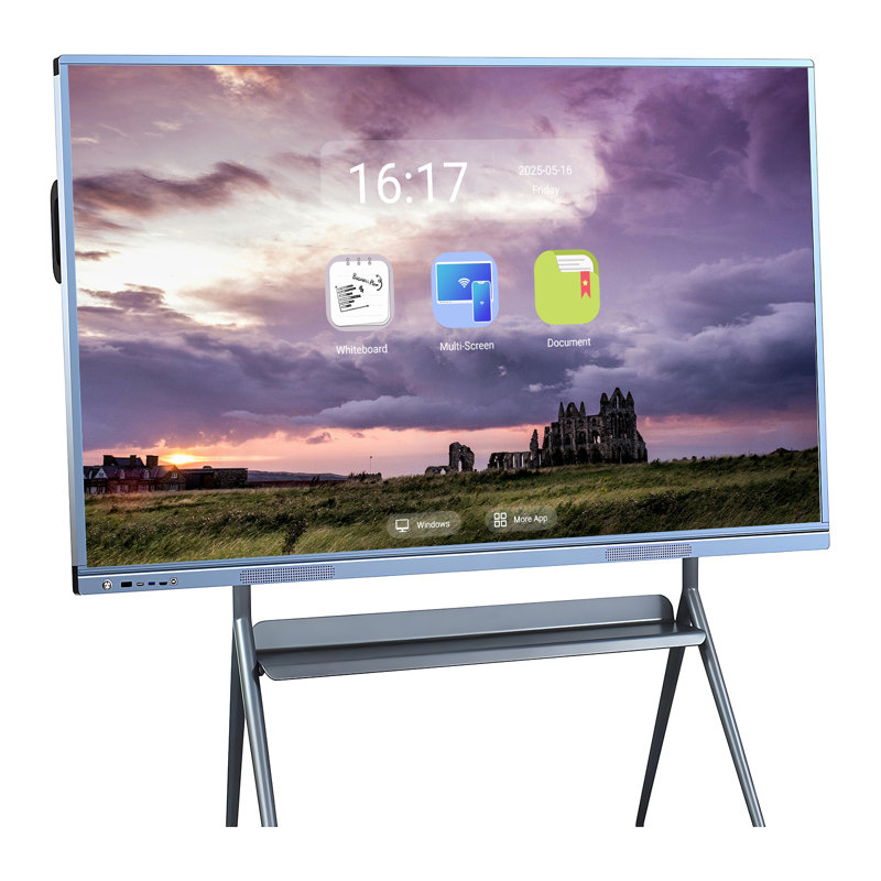 Écran tactile JYXCN 4K Smart Board tout-en-un, tableau blanc interactif avec double système et partage de nuage Idéal pour la salle de classe, le bureau et les présentations?