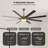 SkyFan Cygnus 65" 8-Blade Ceiling Fan
