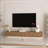 Floating TV Stand Wall Mounted with 16 Color LEDs, Large Storage Space for Modern Entertainment Centers-708934098-708934092