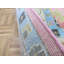 Tapis unique rose de 9 pi 10 po x 13 pi 10 po