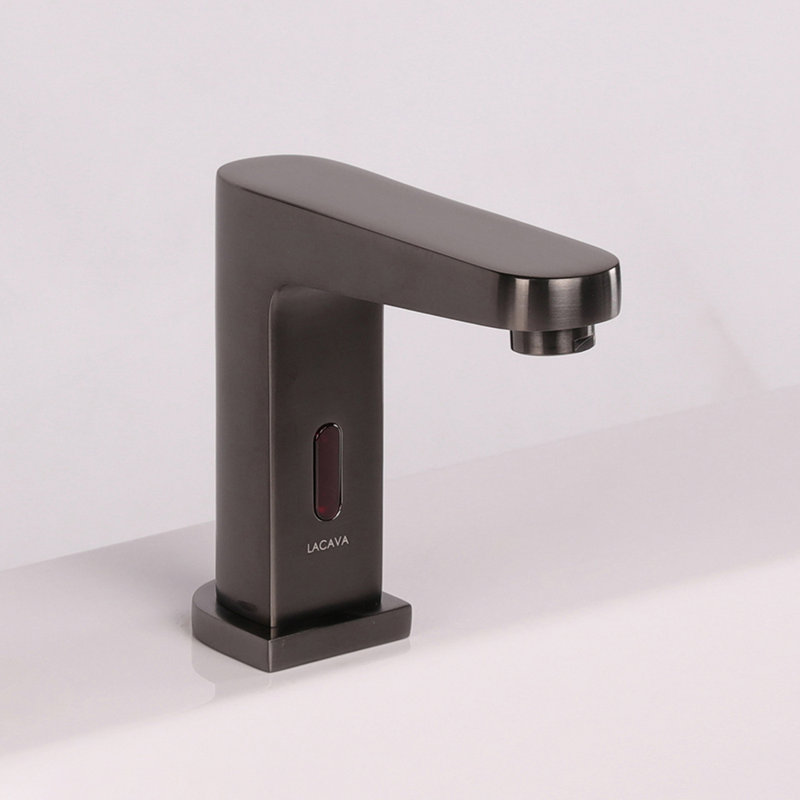 Zoom Single Hole Bathroom Faucet, Titanium