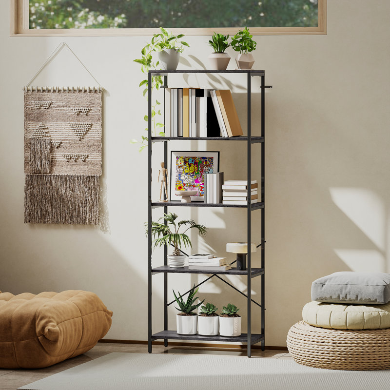 161cm H x 79cm W Metal Bookcase