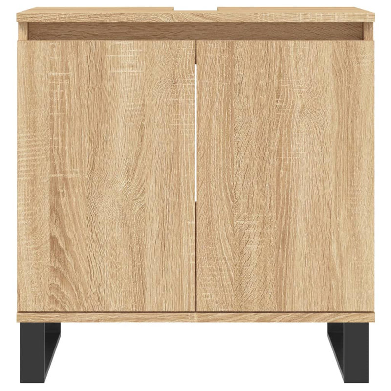 Mariapaula Floor Mounted Bathroom Cabinet, Sonoma Oak
