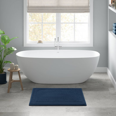Tapis pour salle de bain réversible 100% coton Splendor