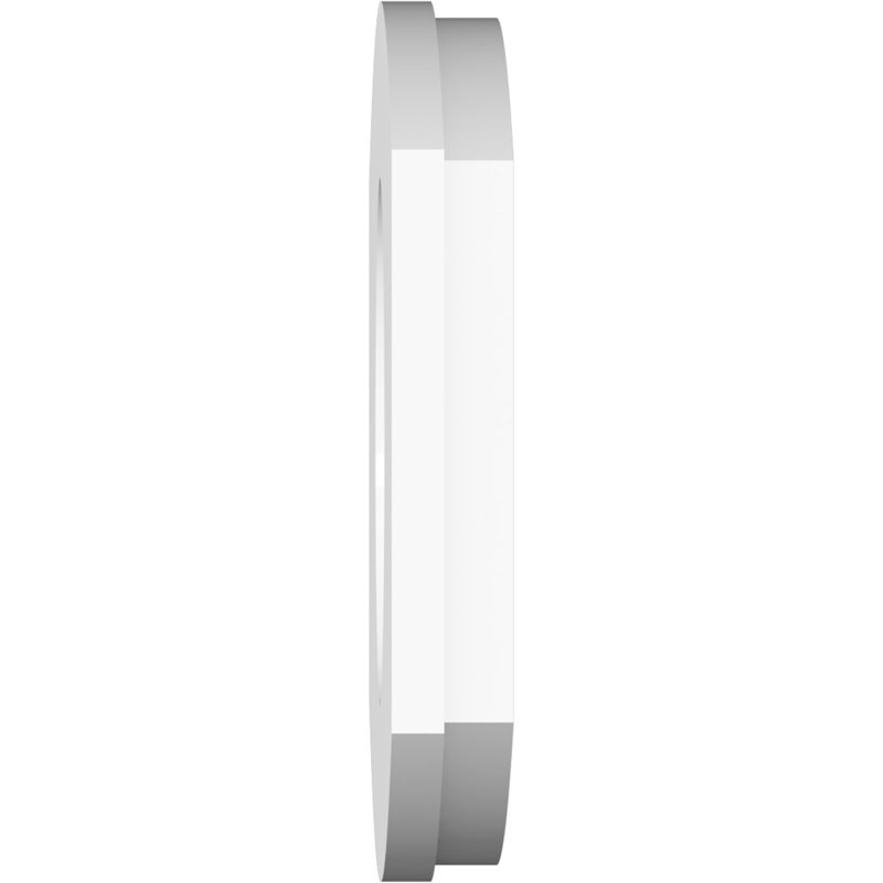 Médaillon de plafond contemporain en PVC de qualité architecturale l 30 po x H 20 po x P 3 po x P 16 1/4 po x P 1 po