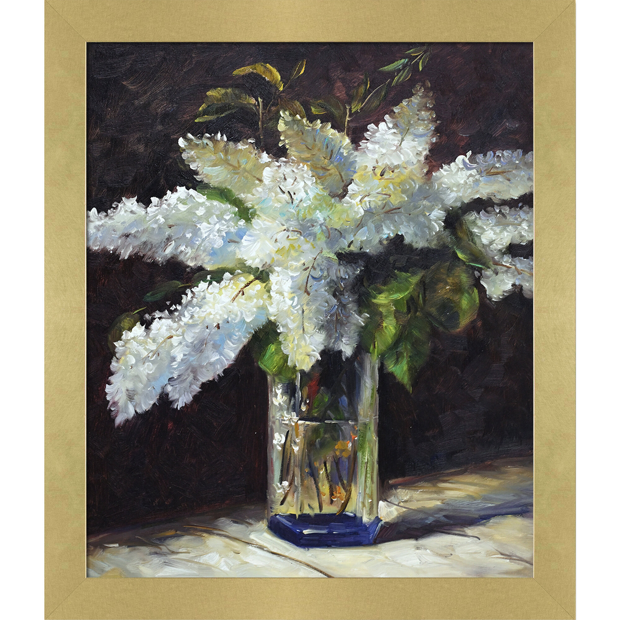 Winston Porter Still Life With Lilacs On Canvas Painting & Reviews