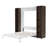 Murphy Bed With Foldable Bookcase-114193618