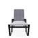 Holna Outdoor Rust-Resistant Metal Chaise Lounge