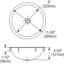 Elkay Asana Metal Circular Drop-in Bathroom Sink