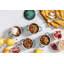 Le Creuset Stoneware Set of 4 Mini Round Cocottes with Lids