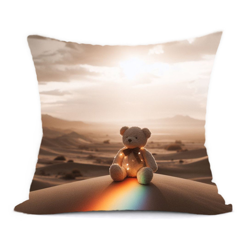 Abstract Reversible Throw Pillow