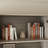 71'' H X 94.4'' W 4-Drawer Modular Bookcase With Frosted Glass Doors