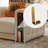 Modern Light Luxury Leather Sofa