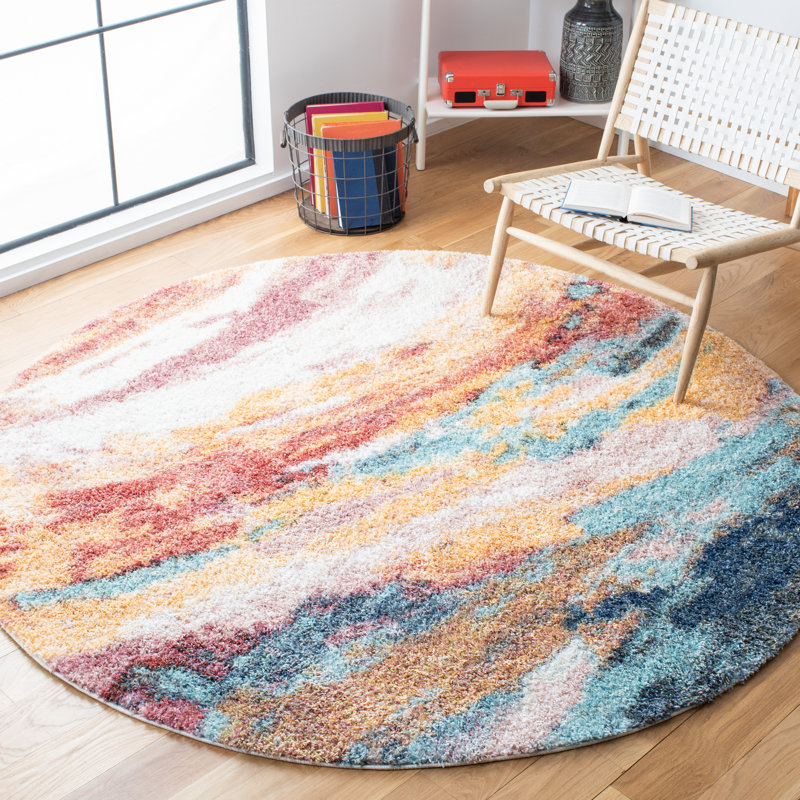 Tapis abstrait Arayah Performance, Rond 3 pi