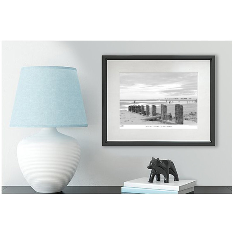 West Wittering, Sunset C1960 by Francis Frith - Single Picture Frame Print, 45cm H x 60cm W x 2.3cm D