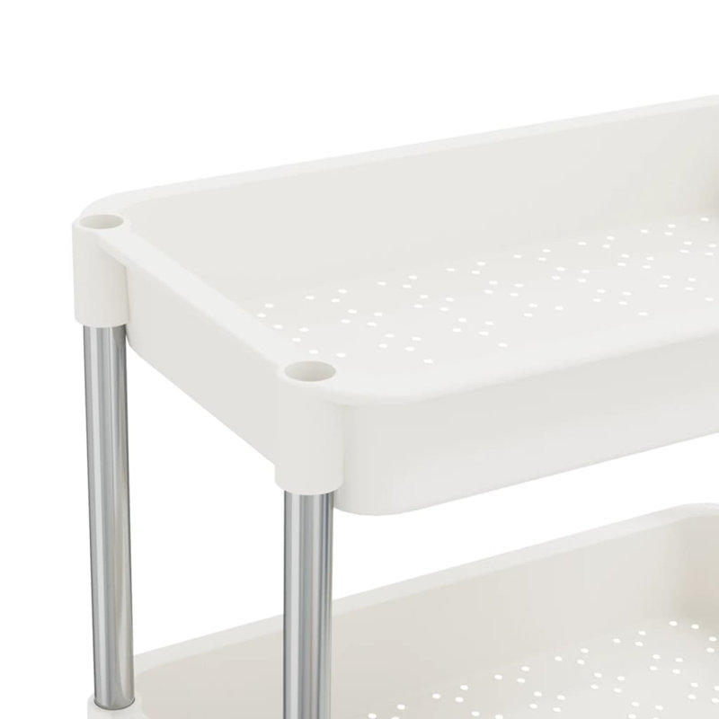 Petillo Kitchen Cart, White