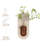 27"Plug-In Cream Wall Décor with Remote-Controlled LED Lighting
