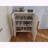 Modern White Sideboard with Gold Handles