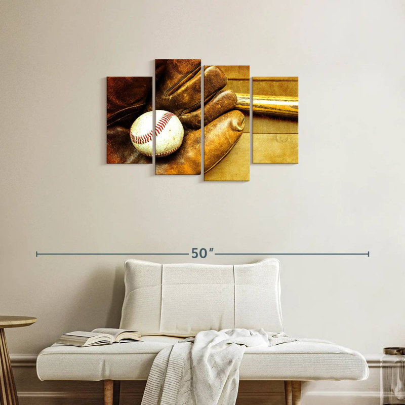 Baseball old gear Sireci, H 22 po x l 36 po