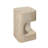 Outdoor Faux Stone Asymmetrical Side Table-693182776