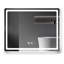 24,27 po Miroir lumineux de salle de bain W de conception imperméable, interrupteurs séparés, fiable