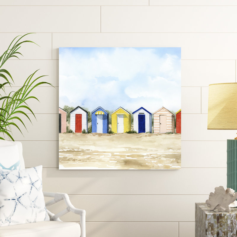Beach Huts II, H 36 po x l 36 po