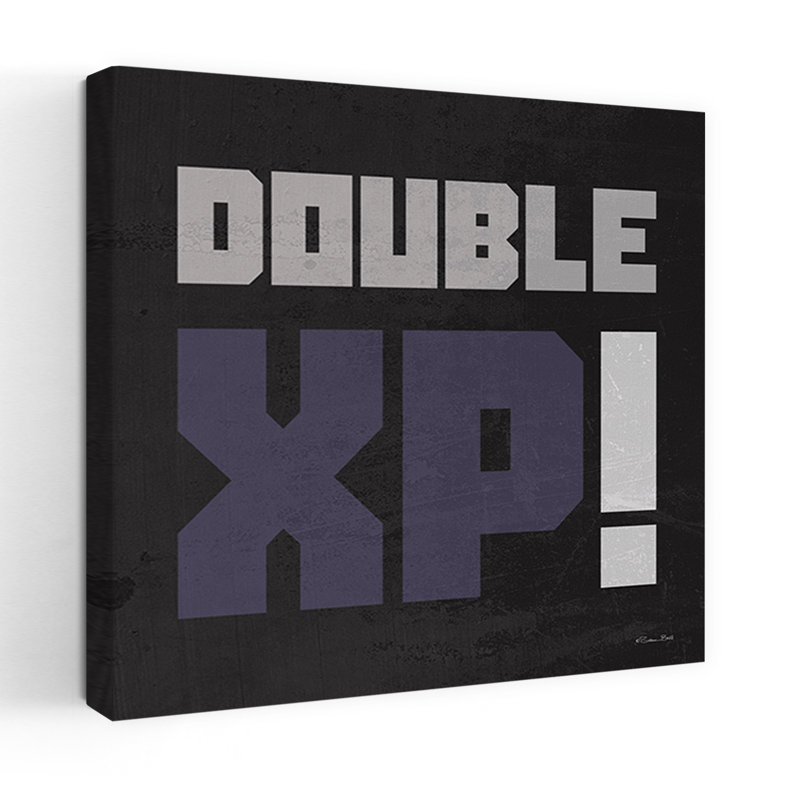 Double Xp, art contemporain abstrait, H 36 po x l 36 po