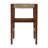 Brunetto 24.5 in. Seat Height Woven Backless Counter Stool
