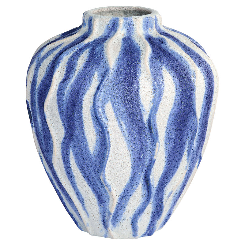 Vase de table en céramique Ripple