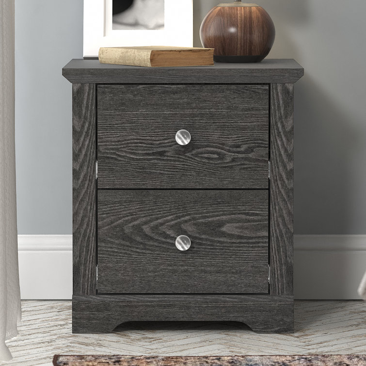 Kepner 2 Drawer Nightstand