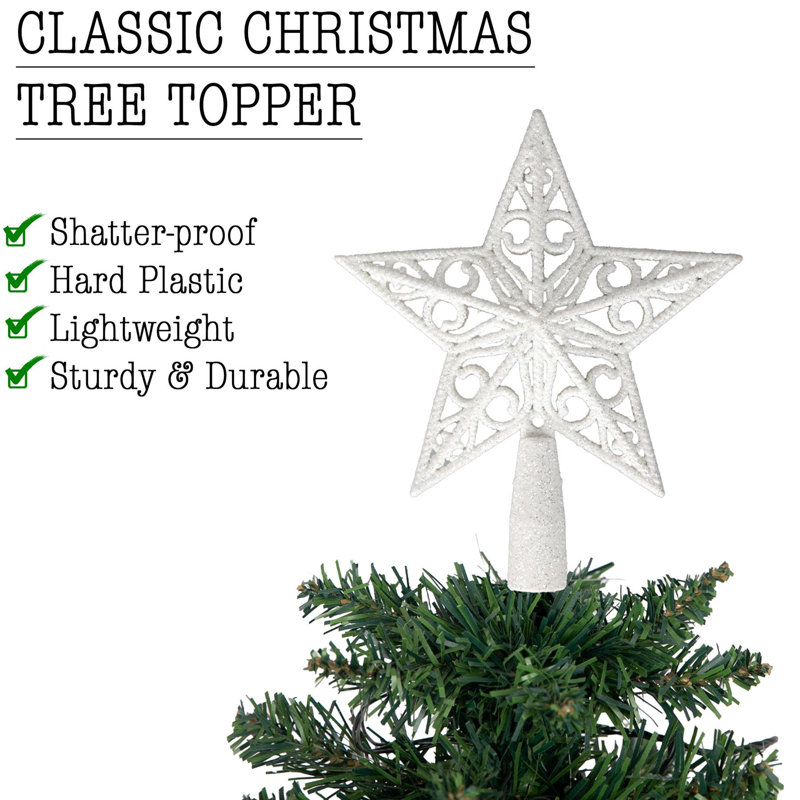 No Holiday Shaped Ornament, White