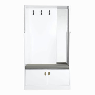 High Gloss Finish Hall Tree