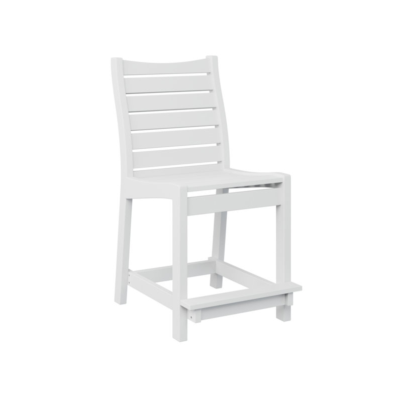 Chaise de bar Berlin Gardens Berlin, 22.5", Blanc