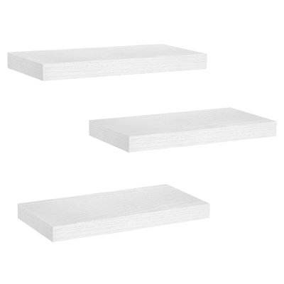 Wimer 3 Piece Solid Wood Floating Shelf