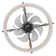18'' 7-Blade Rope Ceiling Fan With Light Kit And Remote Control