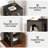 Farmhouse Square End Table With Storage-1353802485