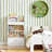 Escobedo 106cm H X 60cm W Toy Storage Kids Bookcase
