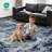 Washable Abstract Area Rugs Stain-Resistant Low Pile-118330184-127123436
