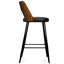 Tabouret de comptoir rembourré Micah