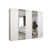 white matt + handles: cashmere