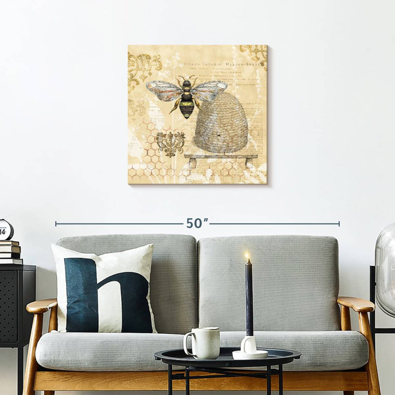 Abeille nature Brampt, H 24 po x l 24 po