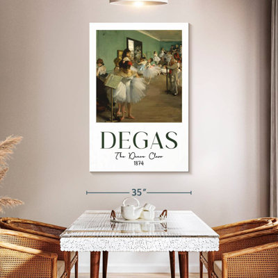 Affiche d'exposition The Hollifield Class 1874 Degas