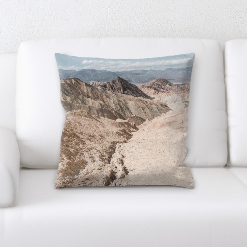 Microsuede Reversible Throw Pillow