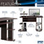 Bureau d'ordinateur Anara